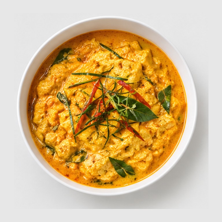 Curry vapeur cambodgien façon amok végétarien