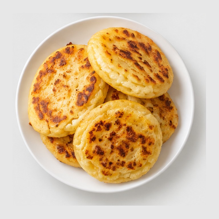 Galettes de maïs au fromage façon arepas de queso