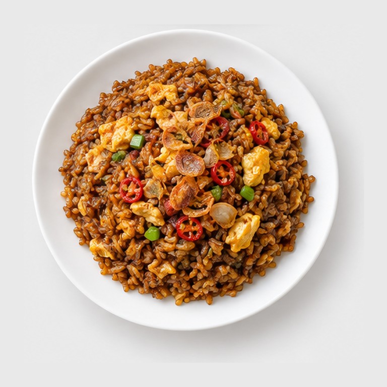 Riz frit à l'indonésienne façon nasi goreng