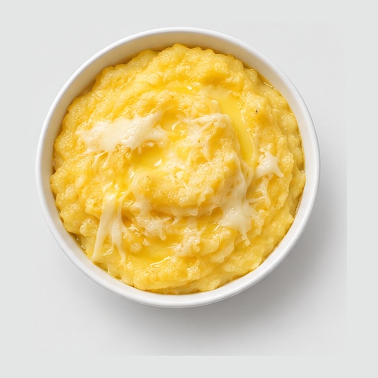 Polenta monténégrine au fromage façon cicvara