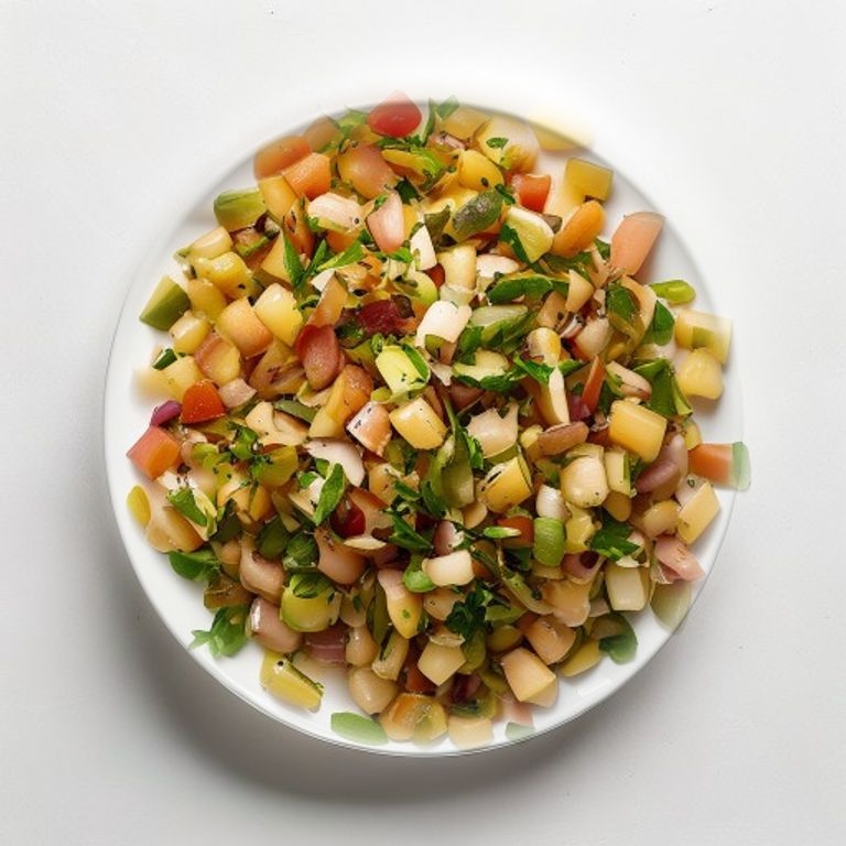Salade de lentilles à la vinaigrette