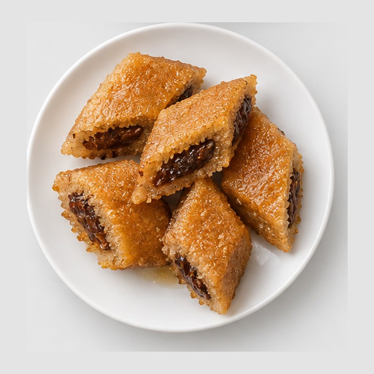 Gâteau de semoule aux dattes façon makroud (Tunisie / Algérie)