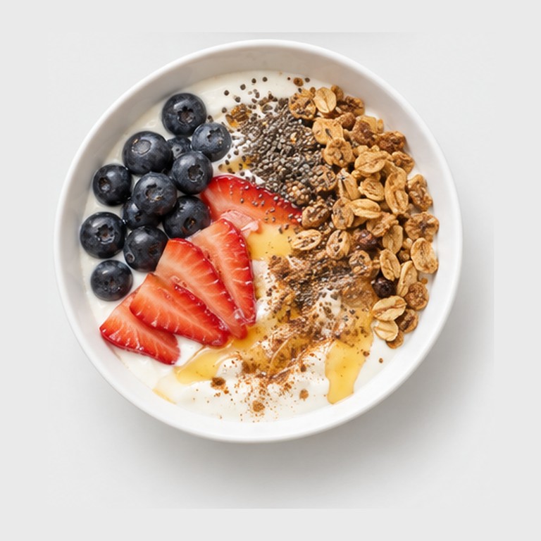Bol de yaourt islandais façon skyr bowl aux fruits