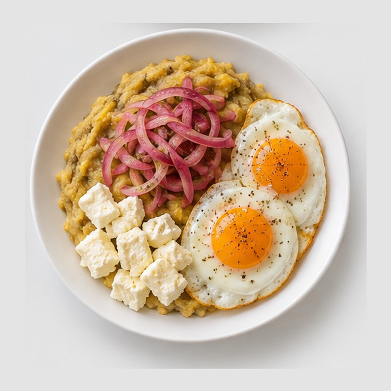 Purée de plantains de la République Dominicaine façon mangu