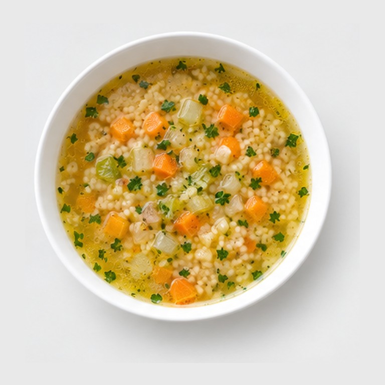 Soupe à la semoule du Luxembourg façon griessuppe