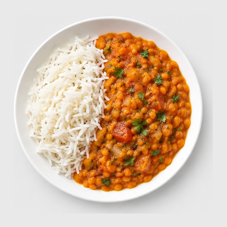 Dal Bhat (Lentilles et Riz)