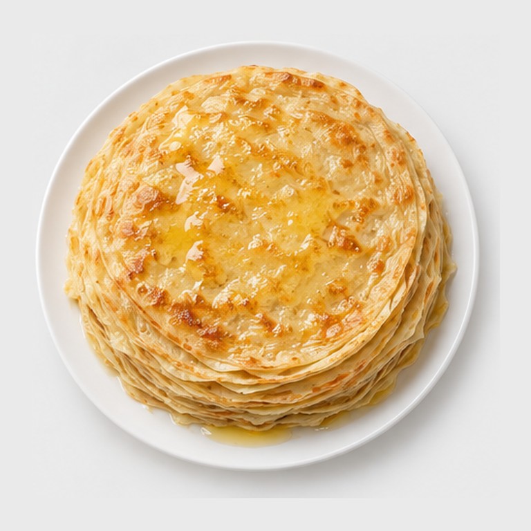 Crêpe multicouche algérienne de Kabylie façon fli