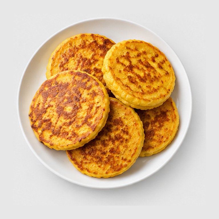 Crêpes à la farine de maïs façon pan bati