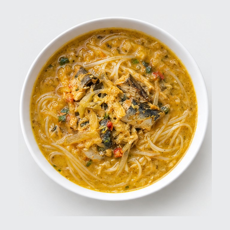 Mohinga Simplifiée — Soupe de Poisson aux Vermicelles