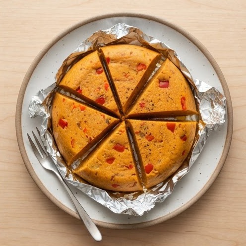 Pudding de haricots cuits à la vapeur façon moin moin