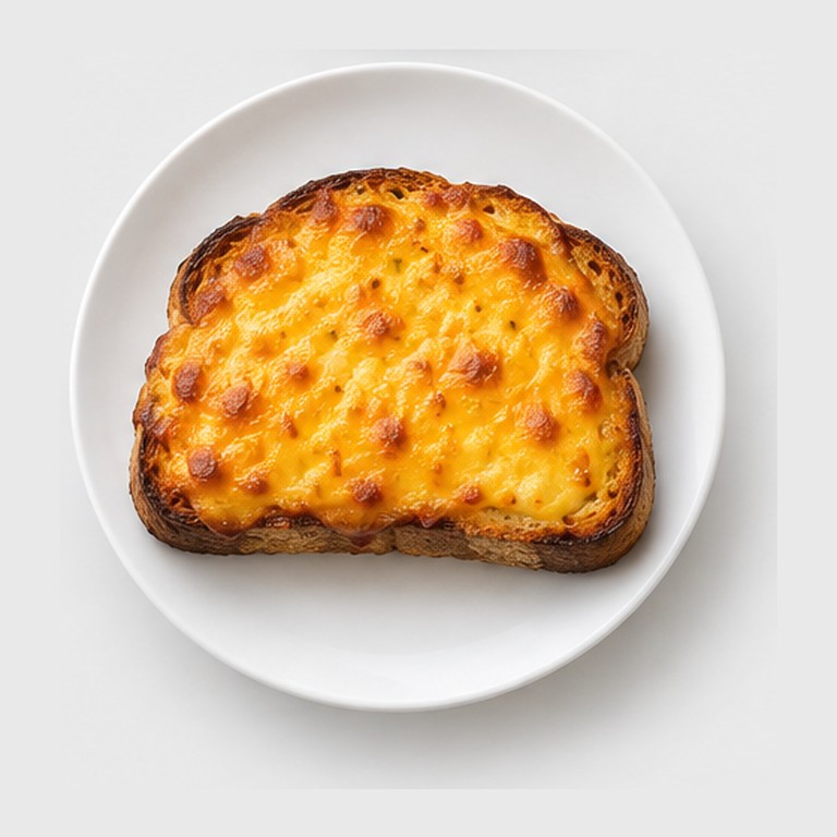 Toast au fromage fondu gallois façon welsh rarebit
