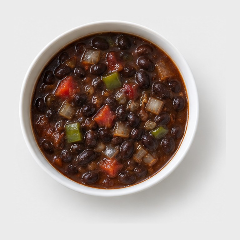 Soupe aux haricots noirs façon sopa de frijoles negros