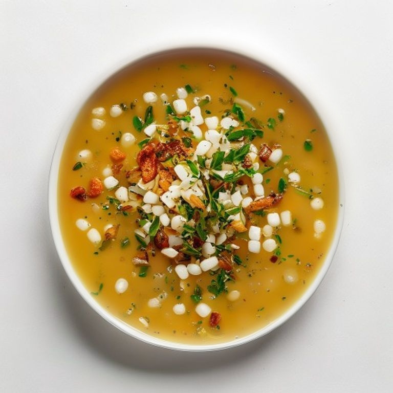 Soupe de haricots blancs à l'huile d'olive façon jani me fasule