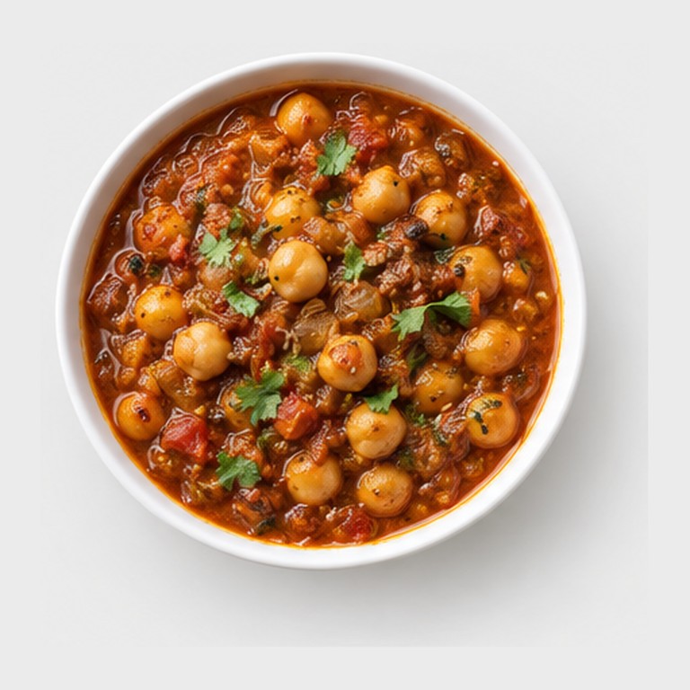 Curry de pois chiches épicés façon chana masala
