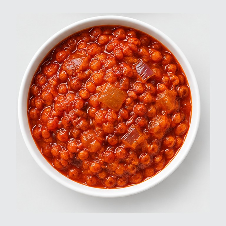 Ragoût de lentilles rouges épicé façon misir wot