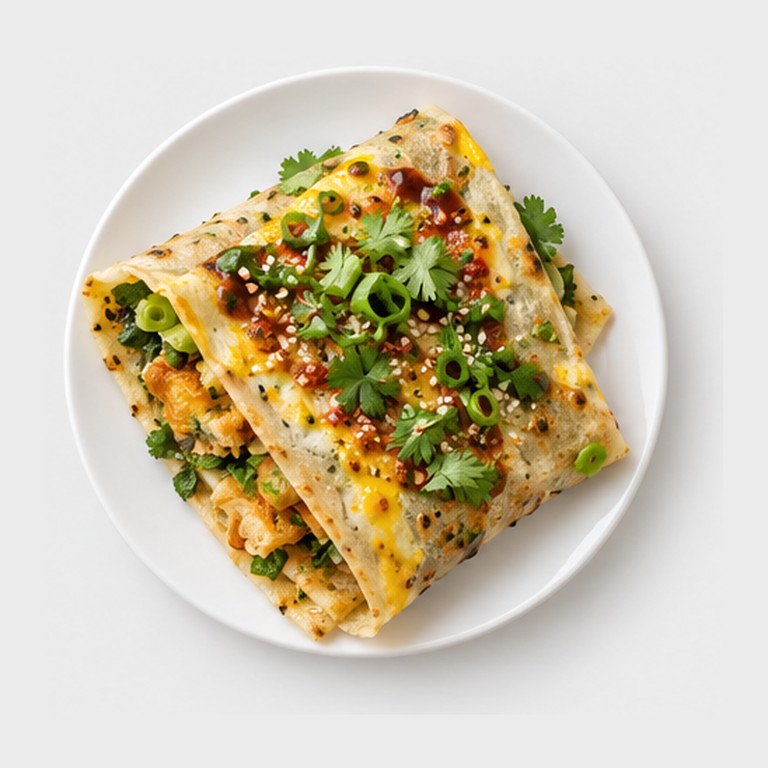 Crêpe de street food pékinoise façon jianbing