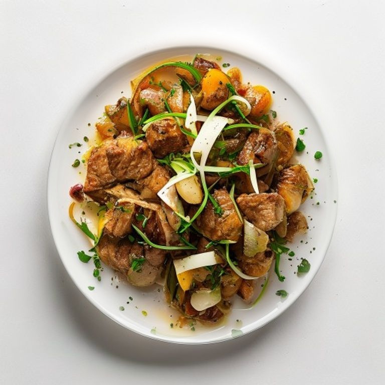 Bœuf haché et endives fondantes à l'emmental