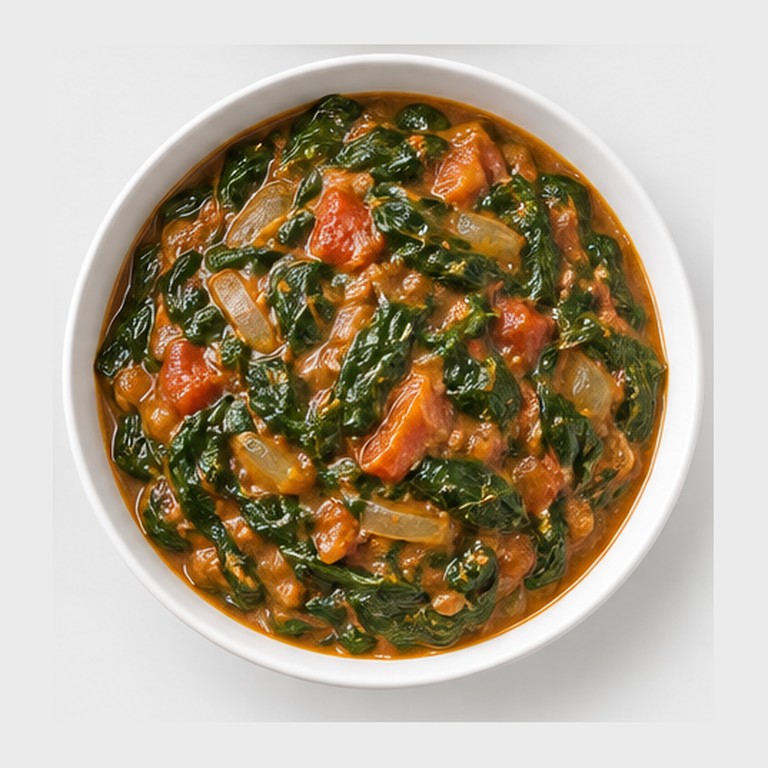 Épinards aux arachides et gingembre façon isombe simplifié