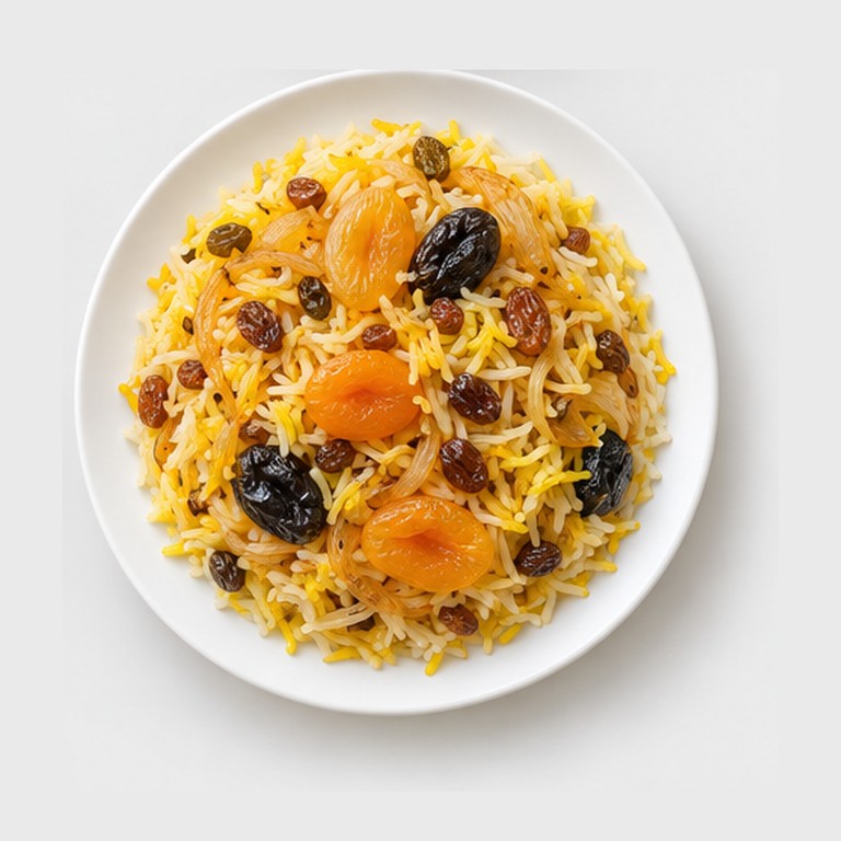 Plov d'Azerbaïdjan (Riz aux Fruits Secs)