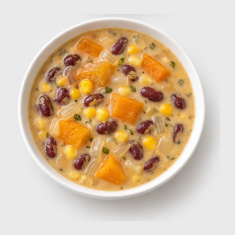 Soupe maïs-haricots du Timor façon batar daan