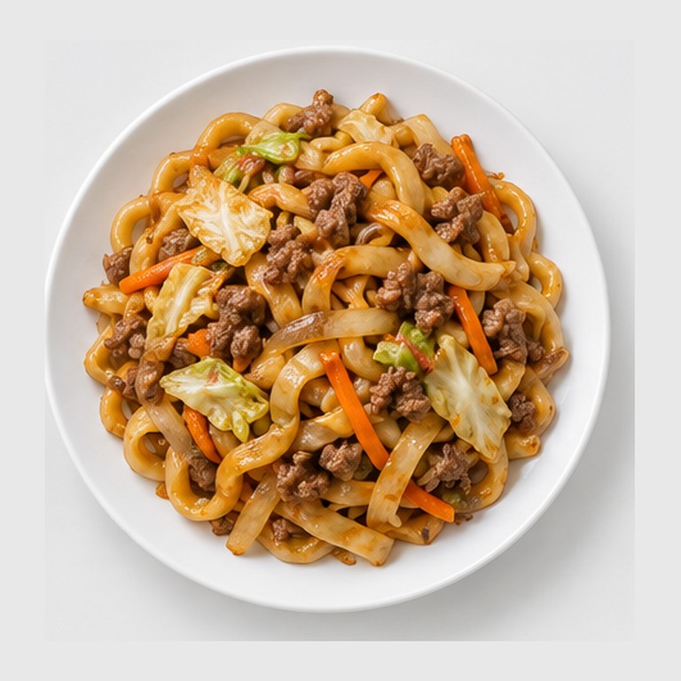 Tsuivan — Nouilles Sautées Mongoles à la Viande