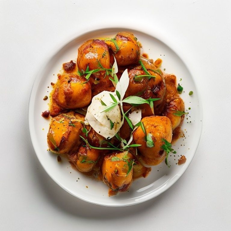Poulet aux abricots et cannelle