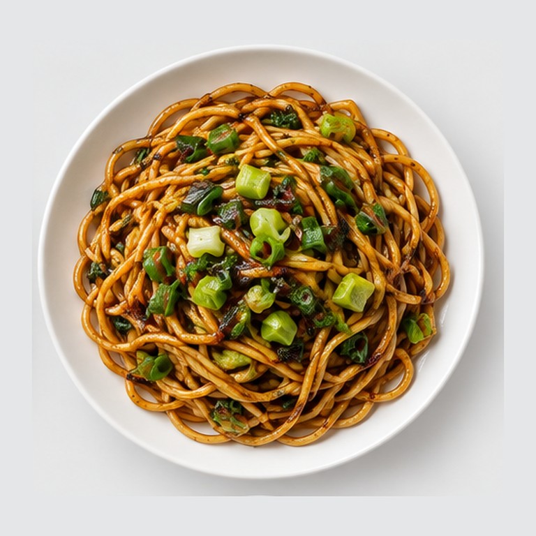 Scallion Oil Noodles (Shanghai, Chine)