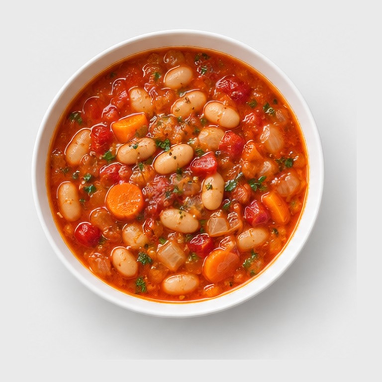Soupe de haricots blancs albanaise façon fasule