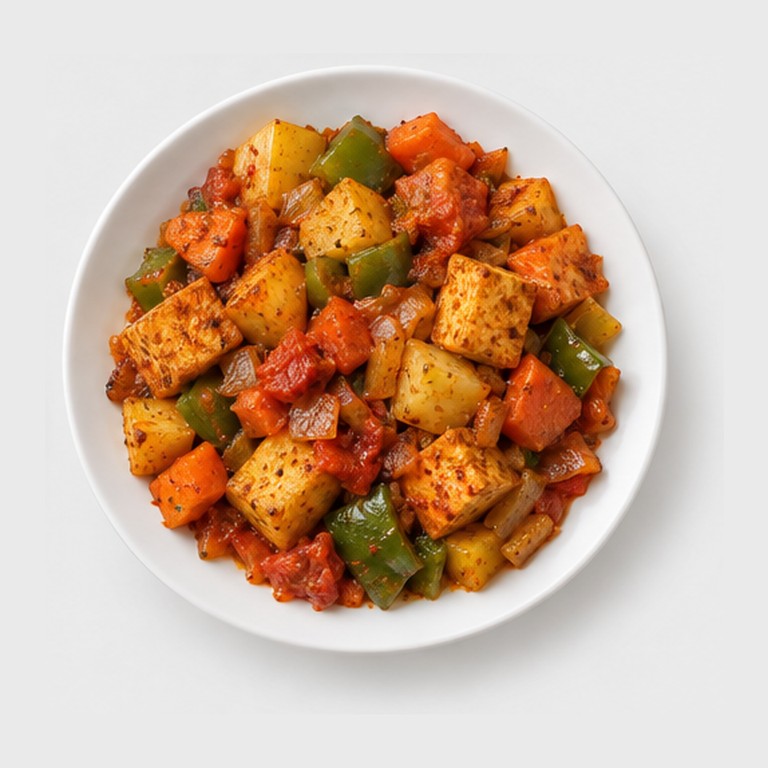 Sauté somalien façon suqaar de légumes