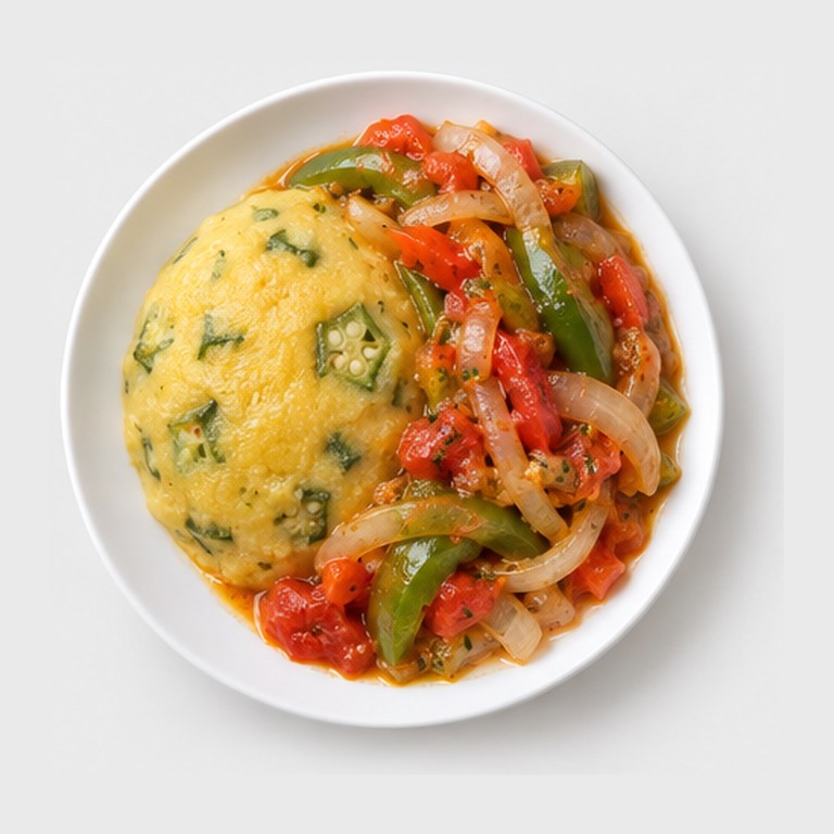 Cou Cou et Légumes (Barbade)