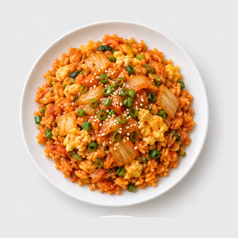 Kimchi Fried Rice (Bokkeumbap, Corée)