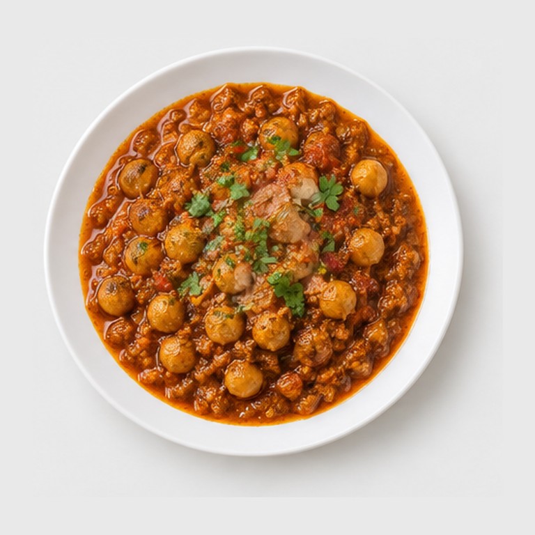 Curry de Goa façon xacuti végétarien de pois chiches