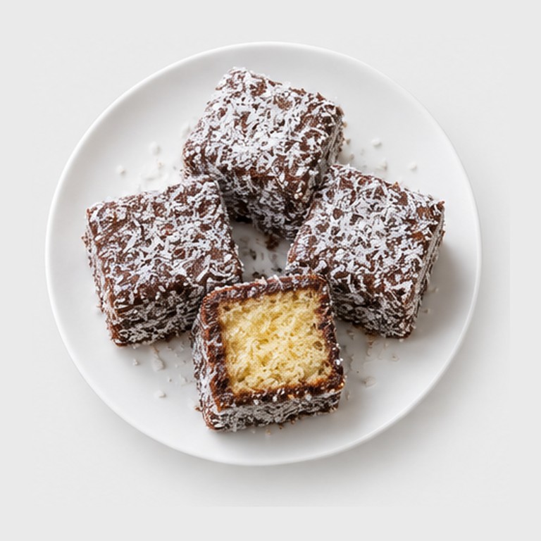 Gâteau au chocolat et coco australien façon lamington