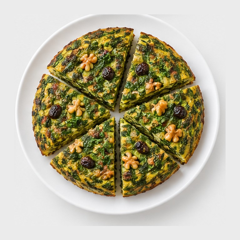 Omelette persane aux herbes façon kuku sabzi