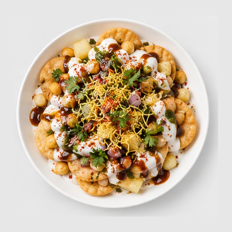 Dahi Papdi Chaat (Inde)
