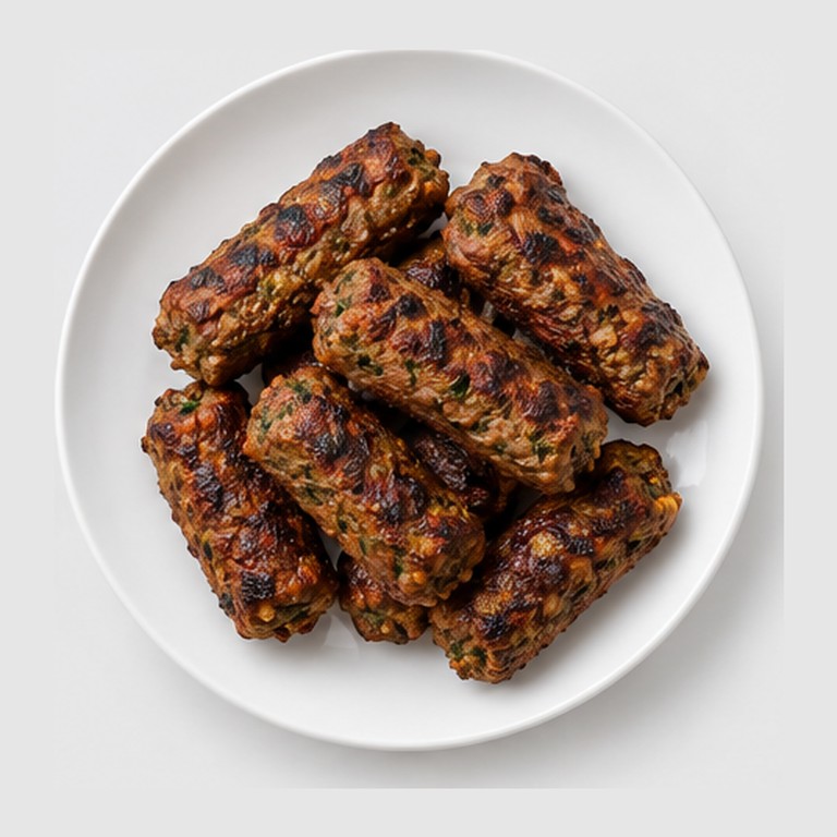 Petites saucisses aux légumineuses façon ćevapi végétarien