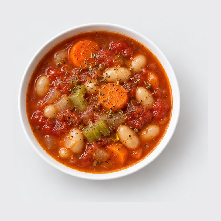 Soupe aux haricots blancs à l'huile d'olive façon fasolada