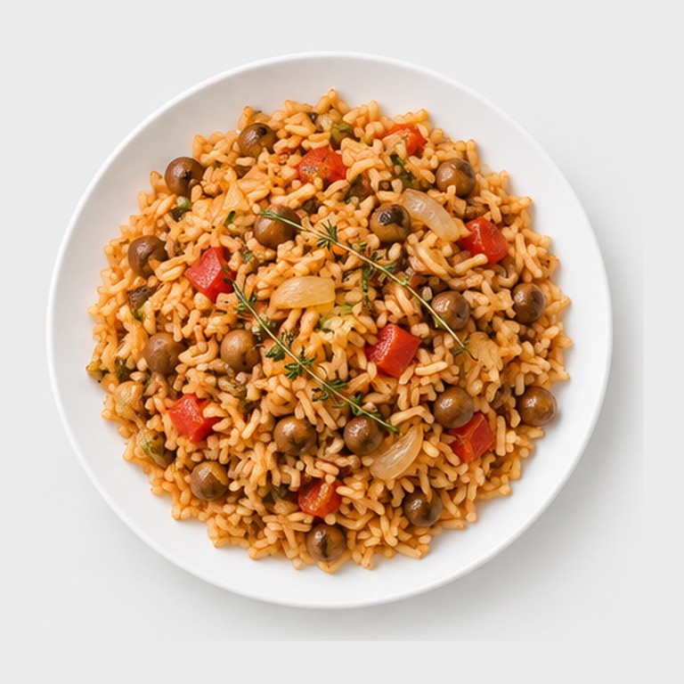 Riz aux pois et thym façon peas and rice