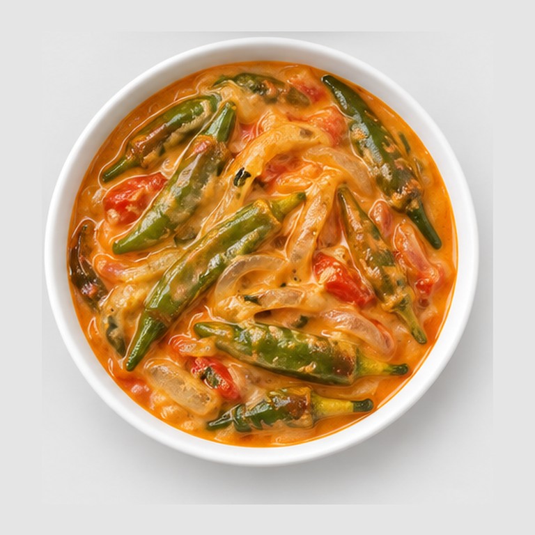 Piment au fromage fondu façon ema datshi