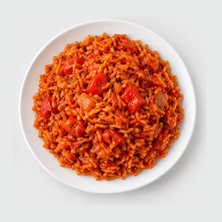 Riz rouge ouest-africain façon jollof rice