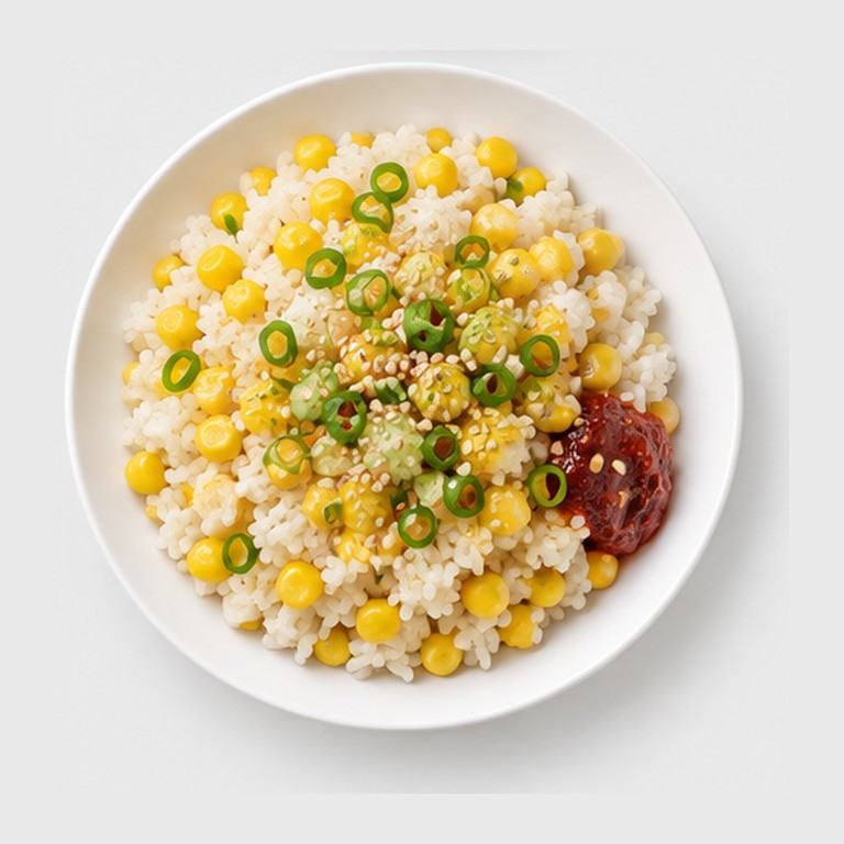 Riz au maïs façon oksusu bap (Corée)
