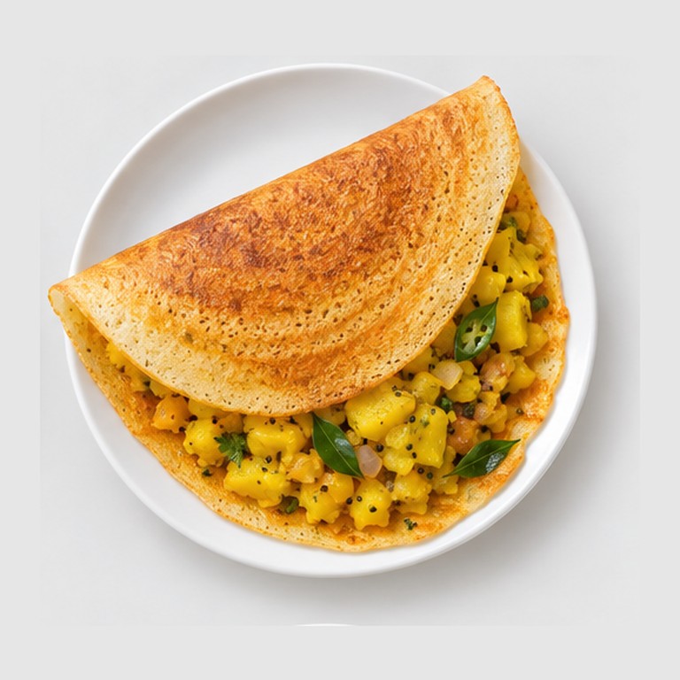 Dosa au Masala de Légumes (Inde du Sud)