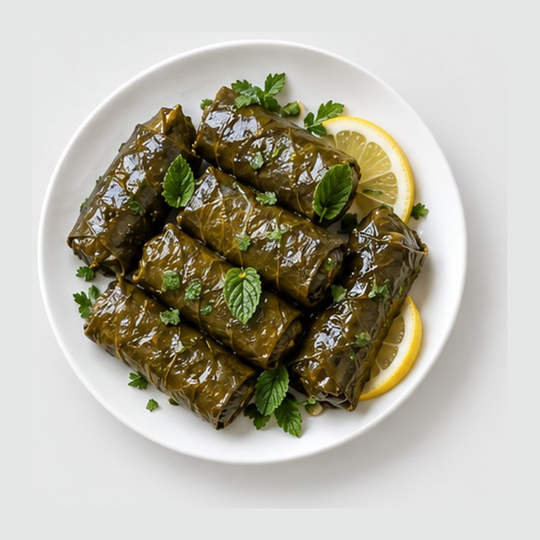 Feuilles de vigne farcies façon sarma (Moyen-Orient)