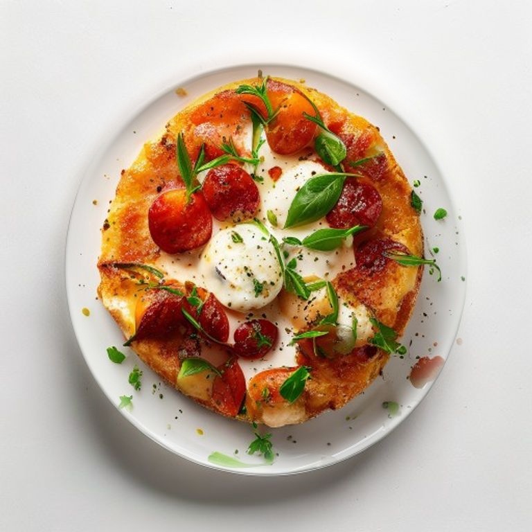 Cake au chorizo et mozzarella