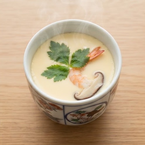 Flan salé à la vapeur japonais façon chawanmushi