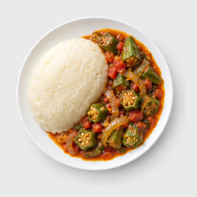 Polenta de mil façon oshifima na ombidi (Namibie)