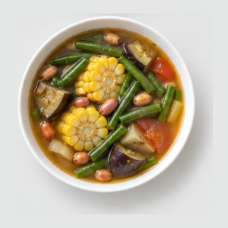 Soupe de légumes aigre javanaise façon sayur asem