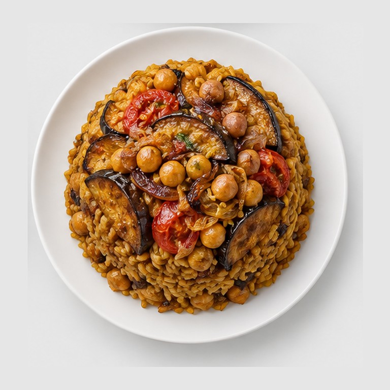 Maqluba Végétarienne (Palestine / Jordanie)