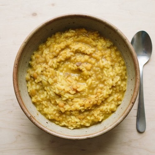 Riz aux lentilles et gingembre façon khichuri