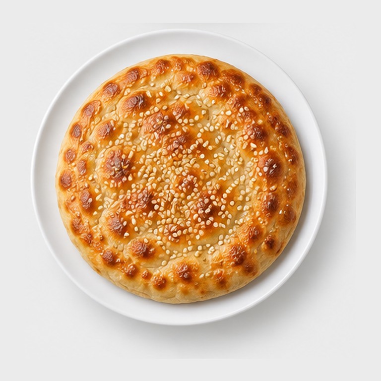 Galette comorienne au lait de coco et sésame façon mkatra foutra